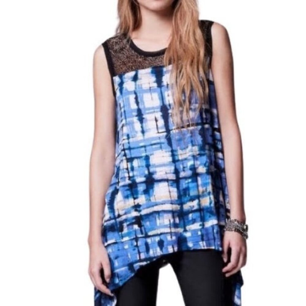 Simply Vera | Tunic, Blue Print